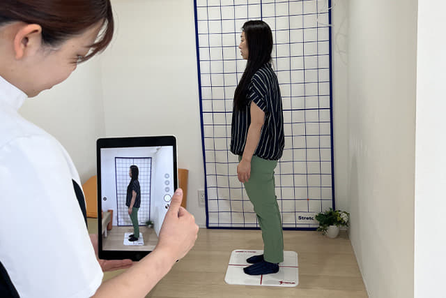 AI姿勢分析 と 丁寧な検査 で原因を見つけます
